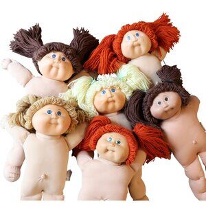 TLC lot of 6 Cabbage Patch Kids girls